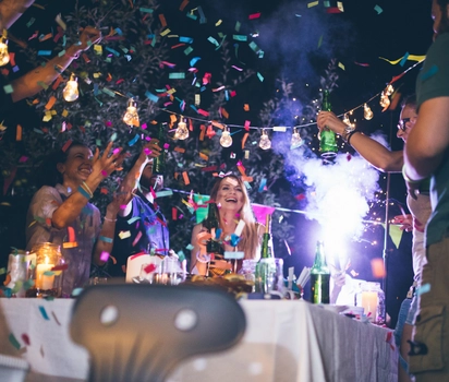 birthday and party